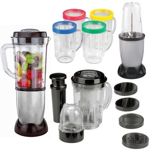 17PC MULTI BLENDER CHOPPER FOOD PROCESSOR JUICER SMOOTHIE MAKER KITCHEN MIXER