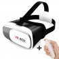 VR Box Virtual Reality VR Glasses 3D Headset with Remote for Mobile Phones