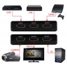 5 Port HDMI Switch Hub Switcher Splitter Selector iR Remote 1080p For PS3 HDTV