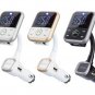 Bluetooth wireless LCD car mp3 player fm transmitter + Remote SD USB Charger Kit