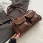 Fashion Double Pockets Shoulder Bags for Women Casual Tote bag