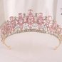 Baroque Opal Wedding Headband Crystal Crowns Tiaras Hair Jewelry Accessories