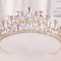 Silver Color Crystal Crowns tiara Fashion Queen Women Wedding Hair Jewelry 16