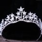 Luxury Diverse Silver Color Crystal Tiaras Crown Headpieces Wedding Hair Accessories 23