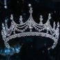 Luxury Diverse Silver Color Crystal Tiaras Crown Headpieces Wedding Hair Accessories 24