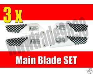 Main Blade for mini Vmax Agilely Glider Metal Helicopter