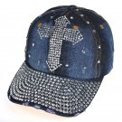 Cross Cap Hat with Bling!