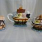 Noahs Ark - Tea Pot, Creamer and Salt & Pepper Shakers (Cardinal, World Bazaars)
