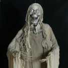 New Animated Ghoul Reaper Zombie Hanging Halloween Prop