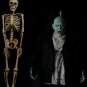 Bony Skeleton and Fester Hanging Corpse