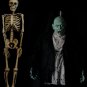 Bony Skeleton and Fester Hanging Corpse