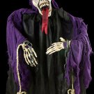 Animated Purple People Eater Halloween Hanging Reaper Prop