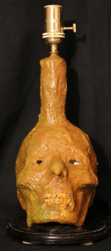 Corpsehead Lamp Halloween Prop IV