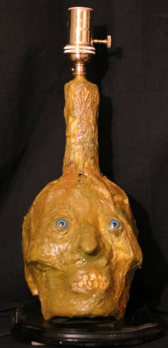 Corpsehead Lamp Halloween Prop III