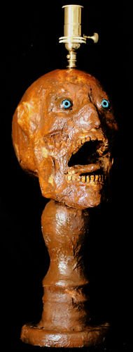 Corpsehead Lamp Halloween Prop II