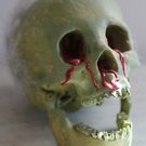 Life Size Fester Corpse Head Halloween Prop #3 With Dripping Blood