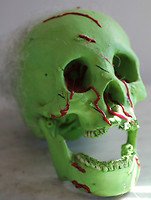 Life Size Fester Corpse Head Halloween Prop #1 With Dripping Blood