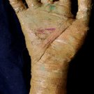 Aged Mummy Hand Halloween Prop #4