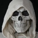 Standing White Bloody Reaper Halloween Prop
