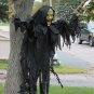 Festering Green Ghoul Animated Witch Prop
