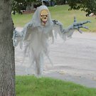 Bugged Out Boo Badly Skeleton Ghost Prop *Check Out 1080p Video Demo*