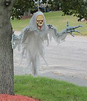 Bugged Out Boo Badly Skeleton Ghost Prop *Check Out 1080p Video Demo*