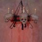 Halloween Haunted House Metal Skull Chandalier