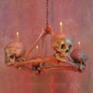 Halloween Haunted House Skull Pyramid Chandalier