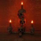 Halloween Haunted House Skull Column Light