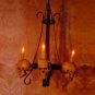 Metal Halloween Haunted House Chandelier