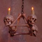Mini Halloween Haunted House Chandelier
