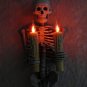 Haunted Halloween Skeleton Torso Wall Light