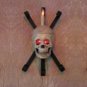 Haunted Halloween Skull Wall Light