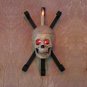 Haunted Halloween Skull Wall Light