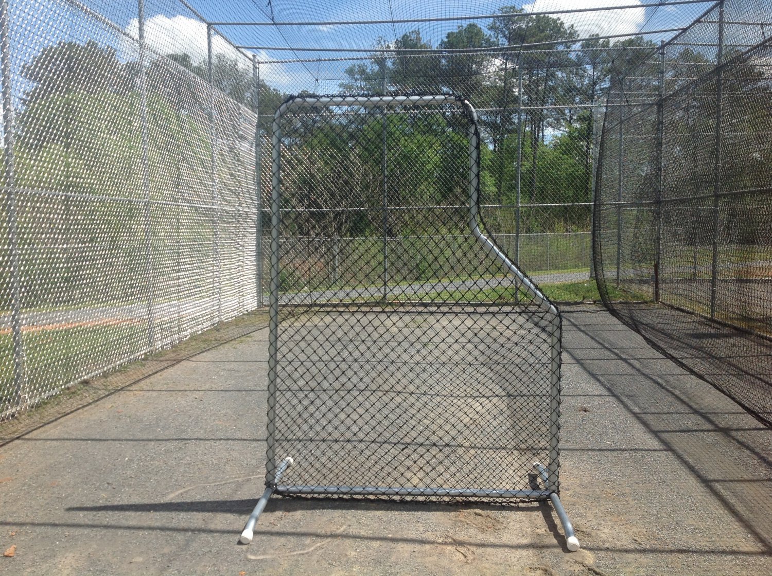 Baseball Protective L screen Batting cage Practice screen PRO model