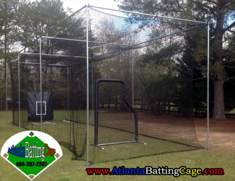 Pro Batting Cage Frame Kit 50 60 Ft Fittings 1 5 8 In Build Yourself Frame
