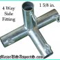 70 ft. Batting cage pro frame kit build yourself and save fittings new