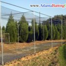 Batting Cage Netting 12x14x35 ft. WITH DOOR  # 21 Nylon Net. NEW