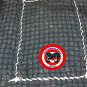 Professional baseball batting cage netting 12x14x60 ft. Net only door ready hang