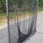 Pitcher hitters toss screen 7 x 7 ft. Frame kit and net #60 Pillow case sock net