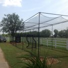 45 ft. baseball batting cage netting 12 H by 12 ft  W #21 Little league NET ONLY