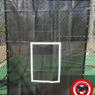 Baseball softball net saver screen 4 x 5 ft. NEW with strike zone mesh great