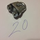 20 pcs 1/4" CABLE CLAMP U BOLT STEEL WIRE CLIP U-BOLT Wire Rope Clamp NEW