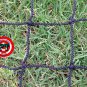 Baseball netting #30 panel barrier nylon knotted net square mesh new 9x15 ft.