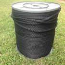 3/8" x 100 ft Polyester Black Rope by PitcherTarget New Deal Free Shipping