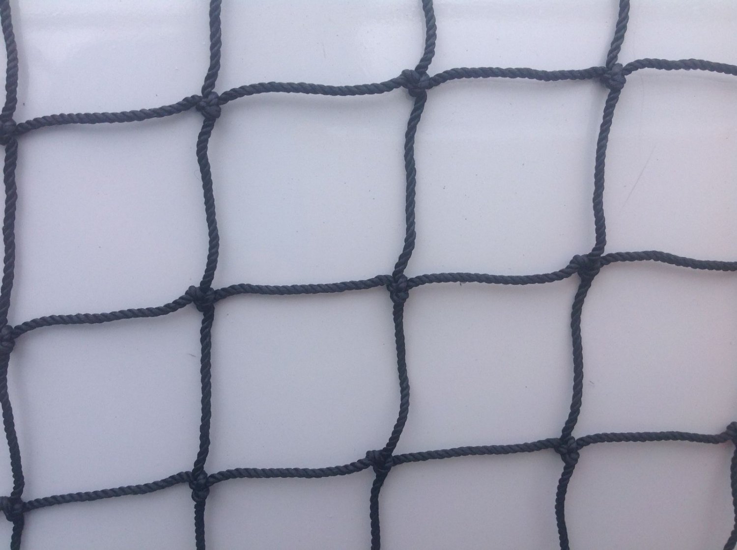 Baseball netting 30 panel barrier nylon knotted net square mesh new