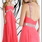 Custom Made Corcal One Shoulder Beaded Full Length Evening Dress/Prom Gown EP908