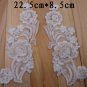 Puls size A-line Chiffon Ruched Appliques Lace Wedding Gown WG78