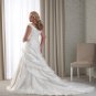 2012 New Square Collar Ruched Charmeuse Beaded Long Train Wedding Gown FOR FAT
