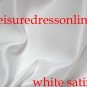 2012 New Square Collar Ruched Charmeuse Beaded Long Train Wedding Gown FOR FAT